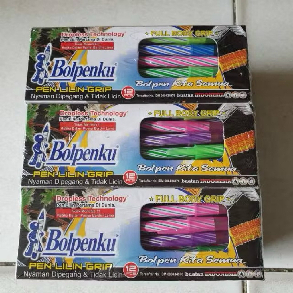 

Bolpenku pena lilin spiral murah lancar