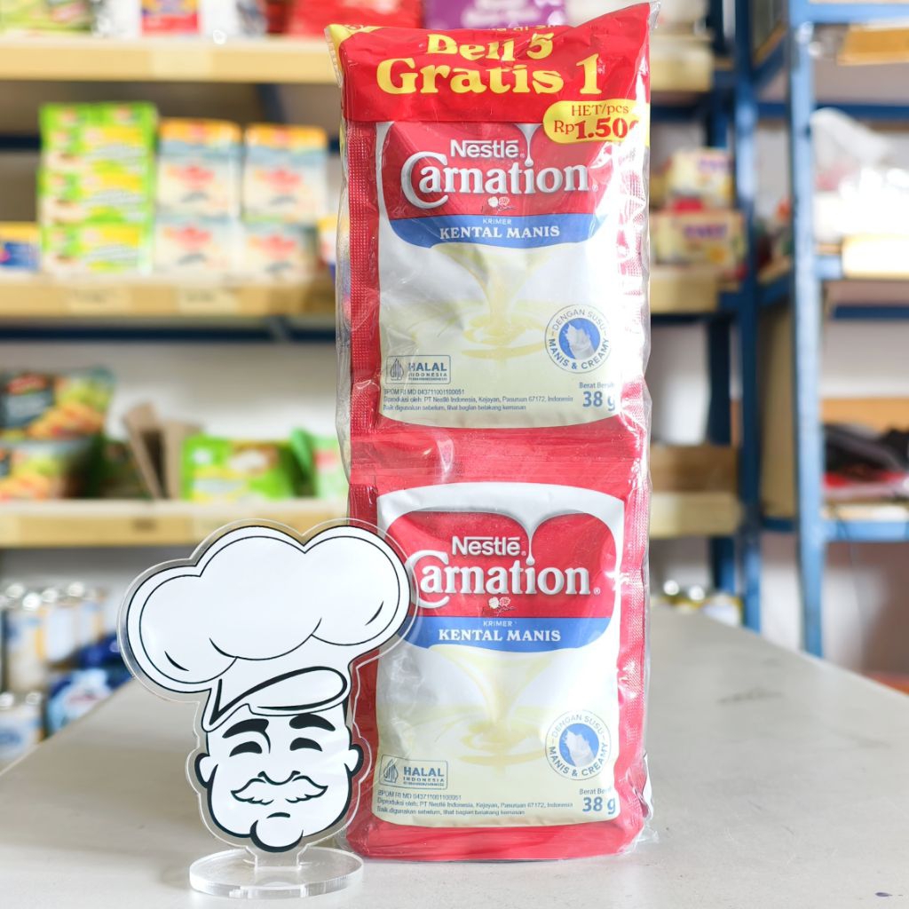 

Susu Kental Manis Carnation Sachet / SKM Carnation Putih / Susu Carnation Kental Manis / SKM Carnation Sachet