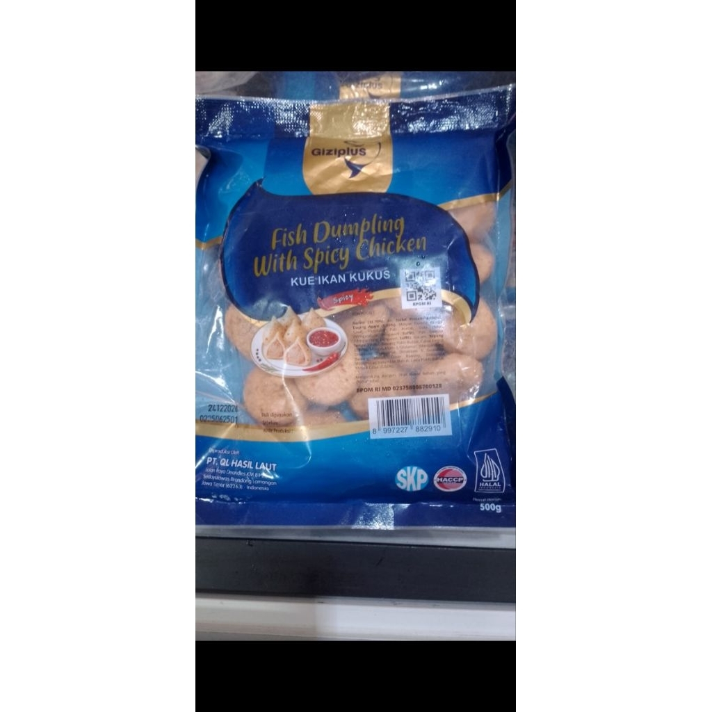 

Giziplus fish dumpling with spicy chicken 500