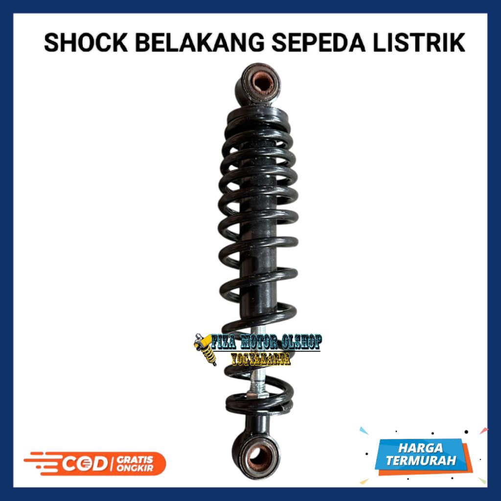 (PROMO) Shock Sok Belakang Sepeda Listrik Shock Sok Sepeda Listrik