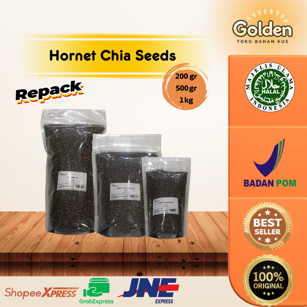 

Hornet Chia Seeds 200 gr, 500 gr, 1 kg