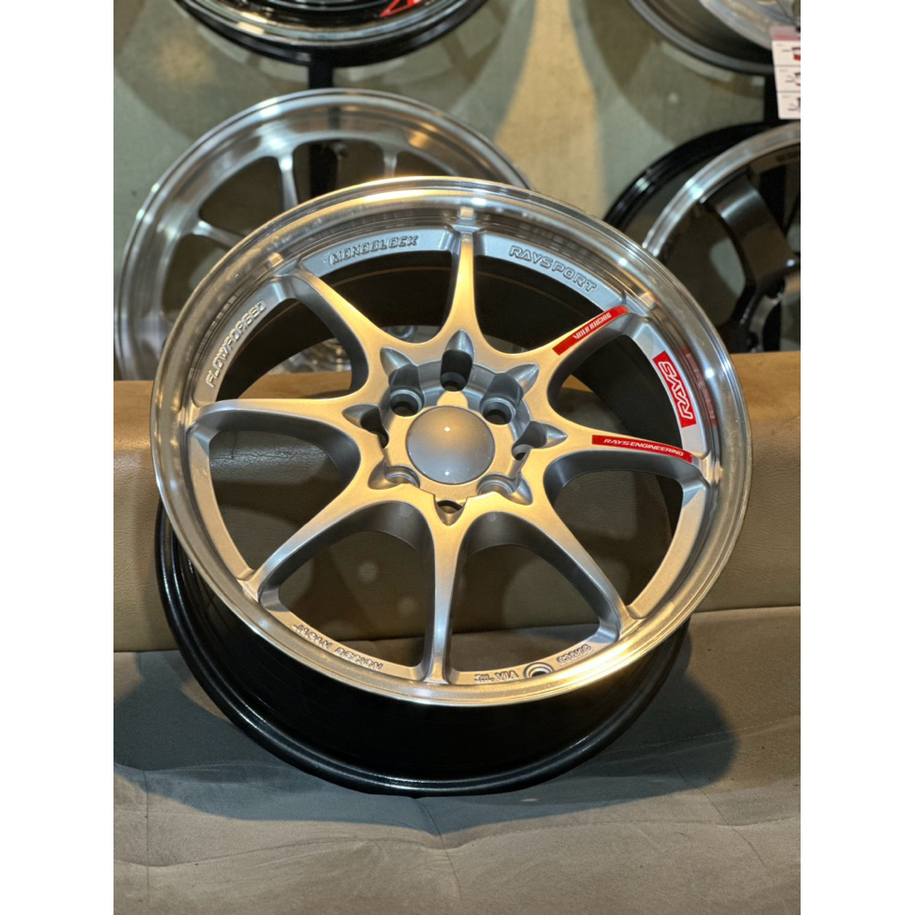 Velg CE28 Silver Lip Polis R16 Baru