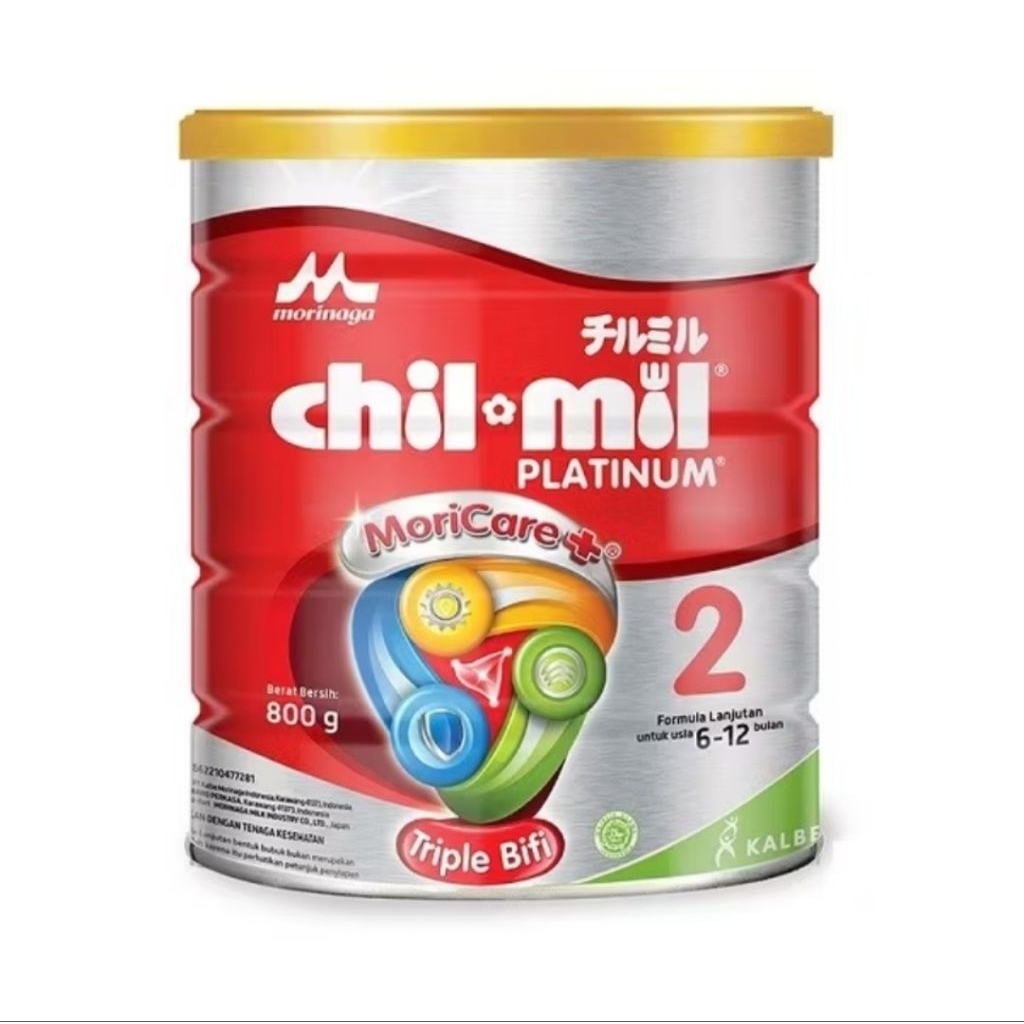 

Chil Mil Platinum Moricare 800gr isia 6-12 Bulan/ Chilmil 800 gram