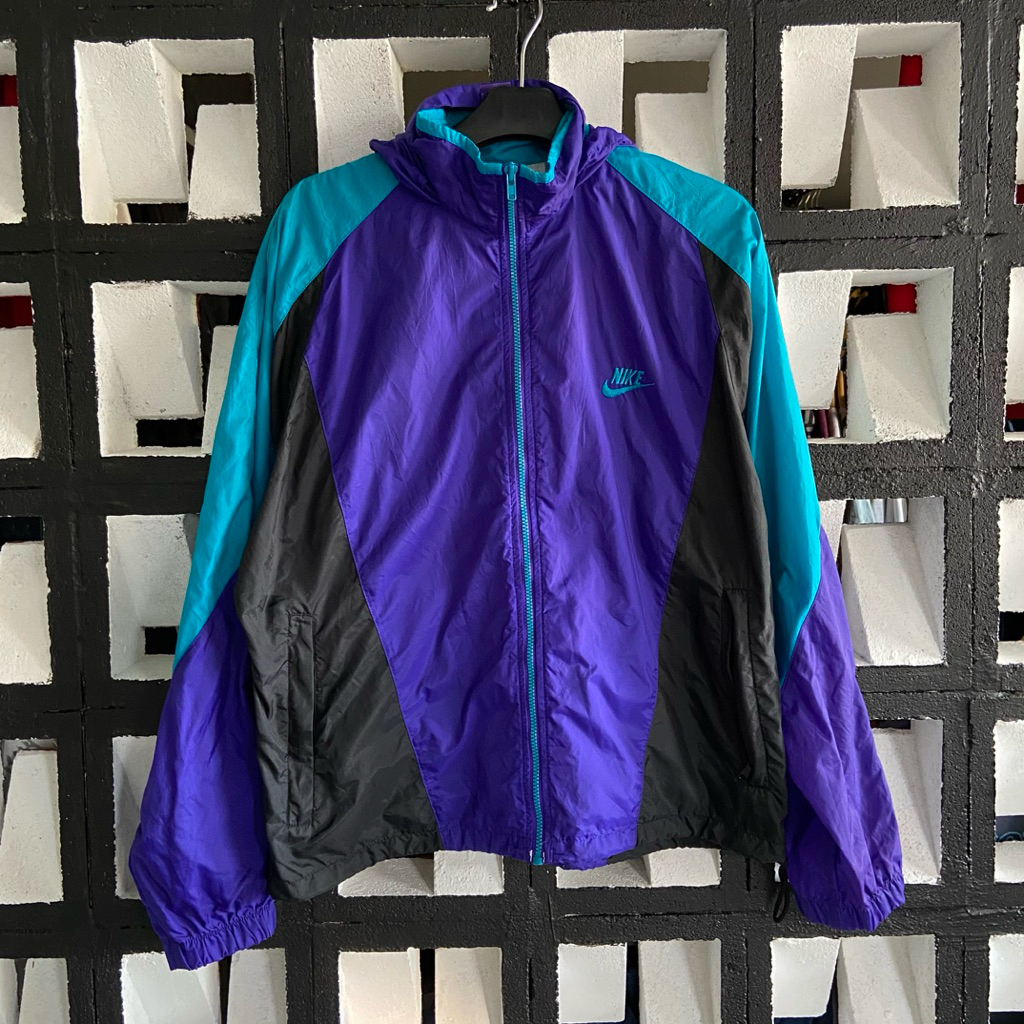 windbreaker nike vtg