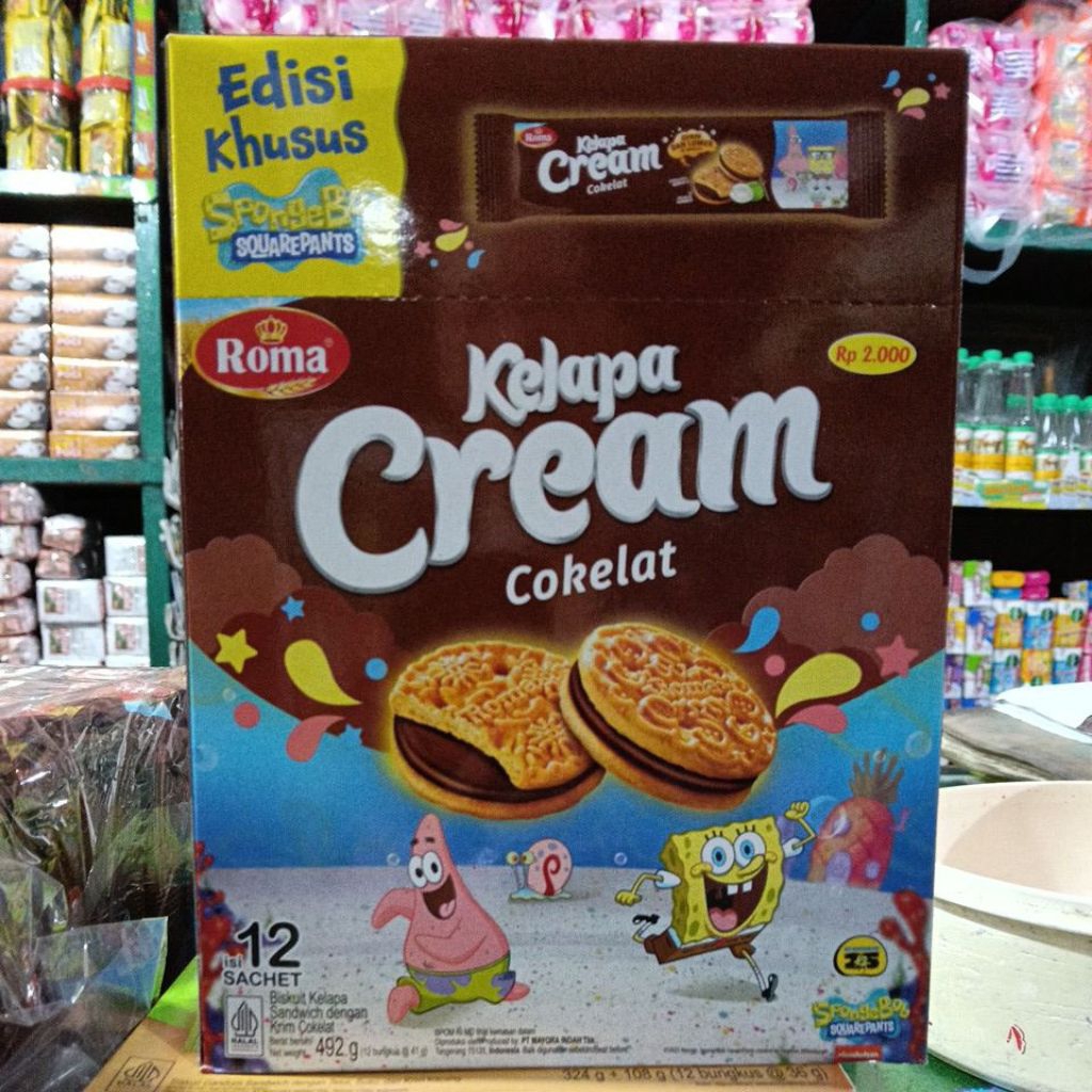 

Roma Kelapa cream coklat 492 gr (12 sachet) ED Juni 26