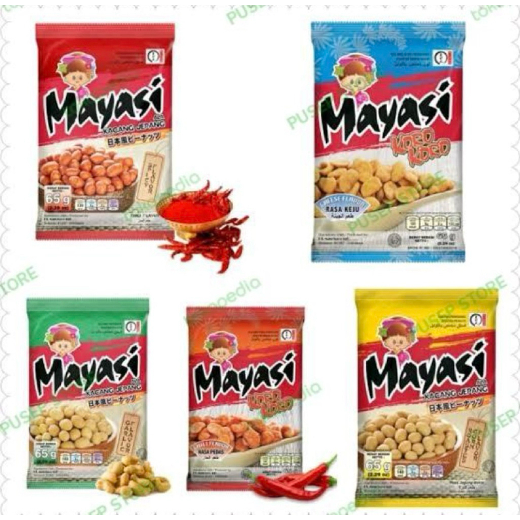 

Mayasi Kacang Jepang 65gr All Variant