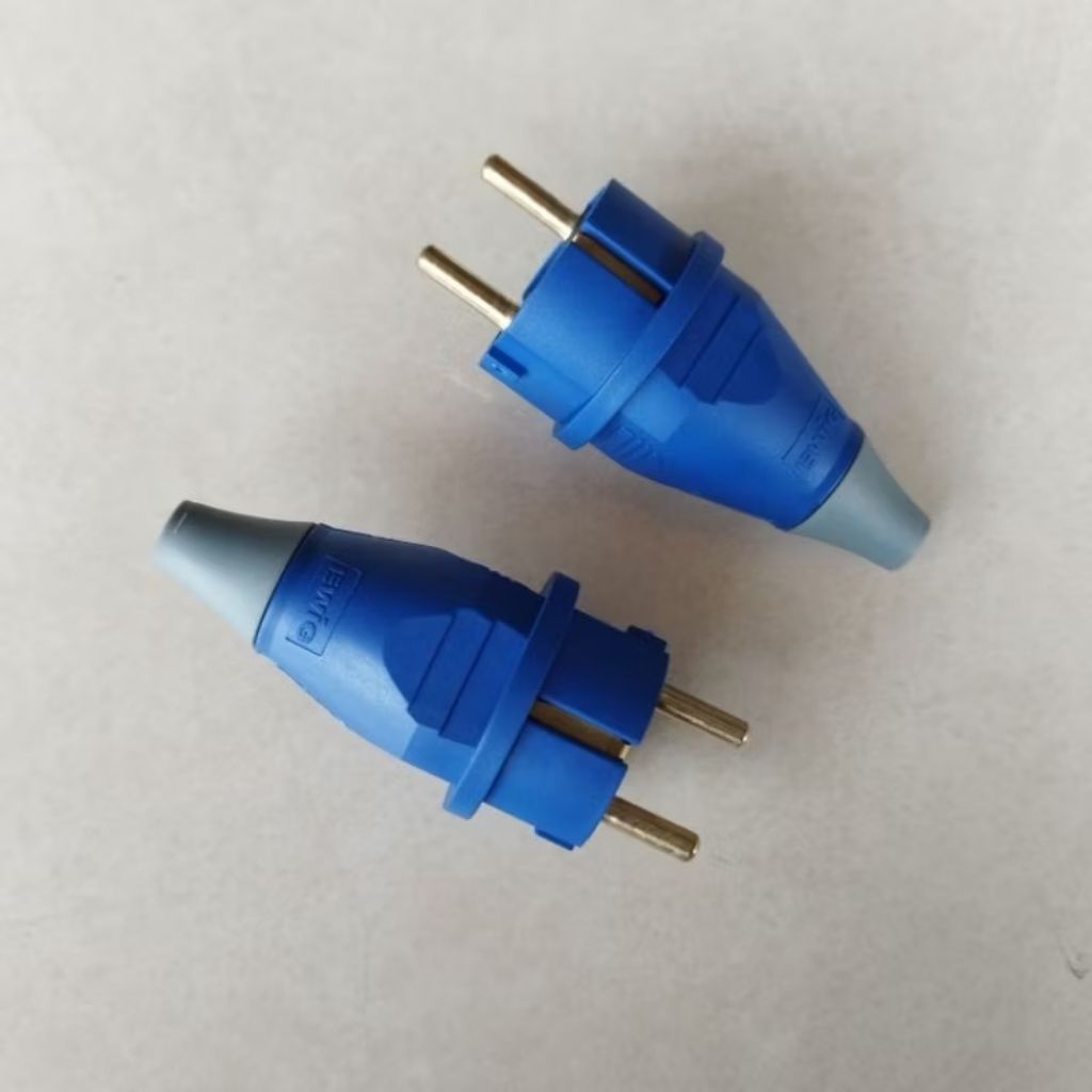 STEKER E 012 JUMBO EWIG / PLUG MOUNTING MALE STEKER 2P 16A