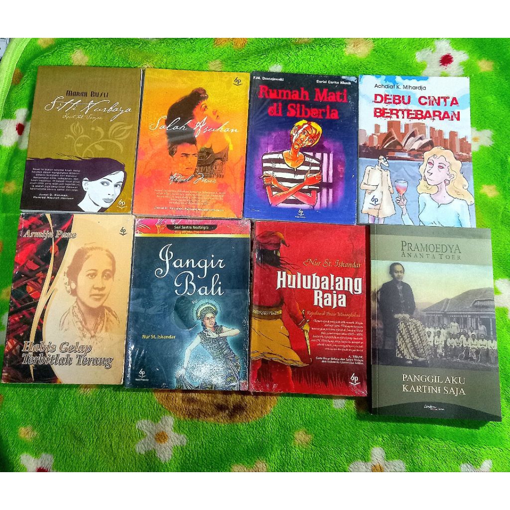 ORIGINAL NOVEL SASTRA SITI SITTI NURBAYA BY MARAH RUSLI SALAH ASUHAN RUMAH MATI DI SIBERIA JANGIR BA