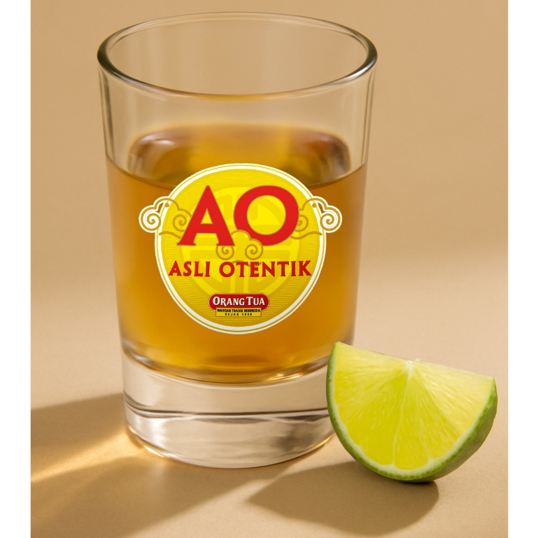 Gelas Mini AO - Official Merchandise Orang Tua