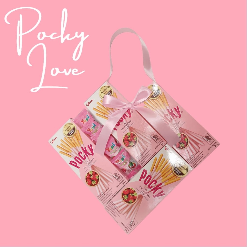 

[READY STOCK] Pocky Love buket / buket Snack / hadiah unik valentine buat pacar
