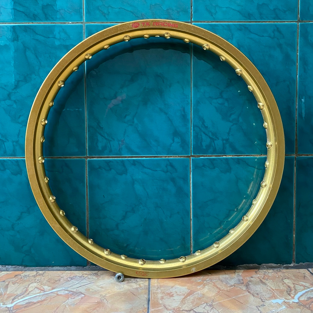 velg velek pelg pelek pelk tk japan tk racing excel gold emas 17 140