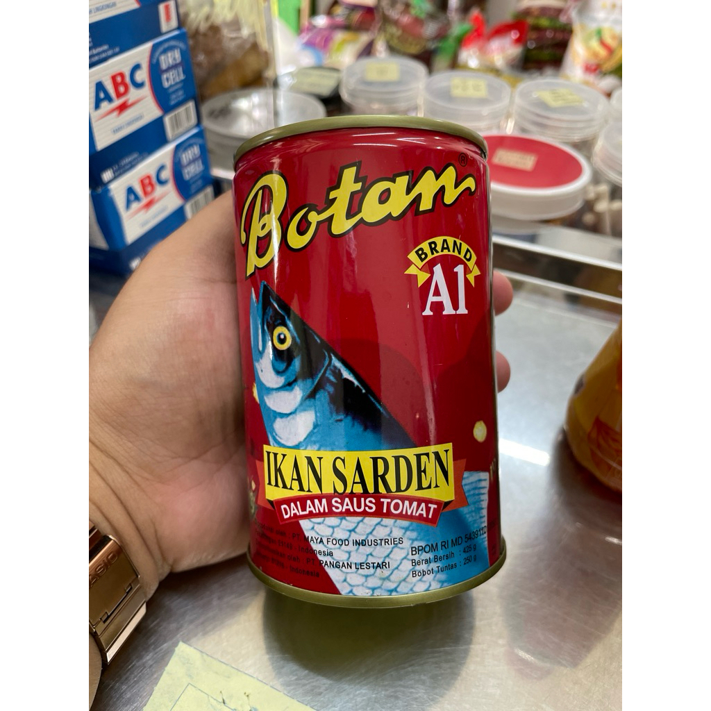Botan Sarden Tomat 425gr