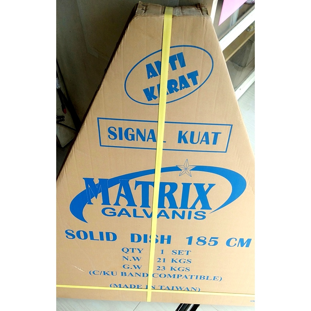 Dish Parabola Solid 6 Feet Plus Galvanis Polos / Bolong-bolong MATRIX ( 185cm)