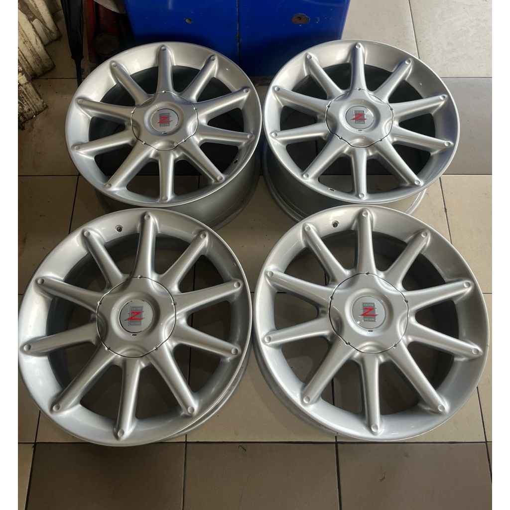 Velg Mobil Original BBS Zagato Milano Ring 17. NEW OLD STOCK. Made in Italy. Lebar 8. Et 38. 4x100