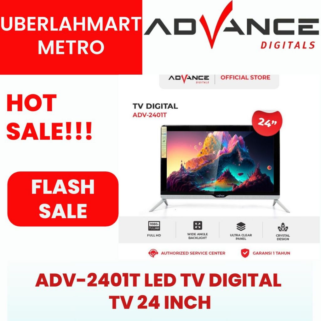 ADVANCE 24 INCHI DIGITAL TV LED TV