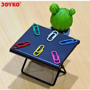 

PENJEPIT KERTAS JOYKO C-3100 PAPER CLIP PASTEL COLOUR VINYL BINDER MURAH ORIGINAL ATK GROSIR 26 MM C3100 C 3100