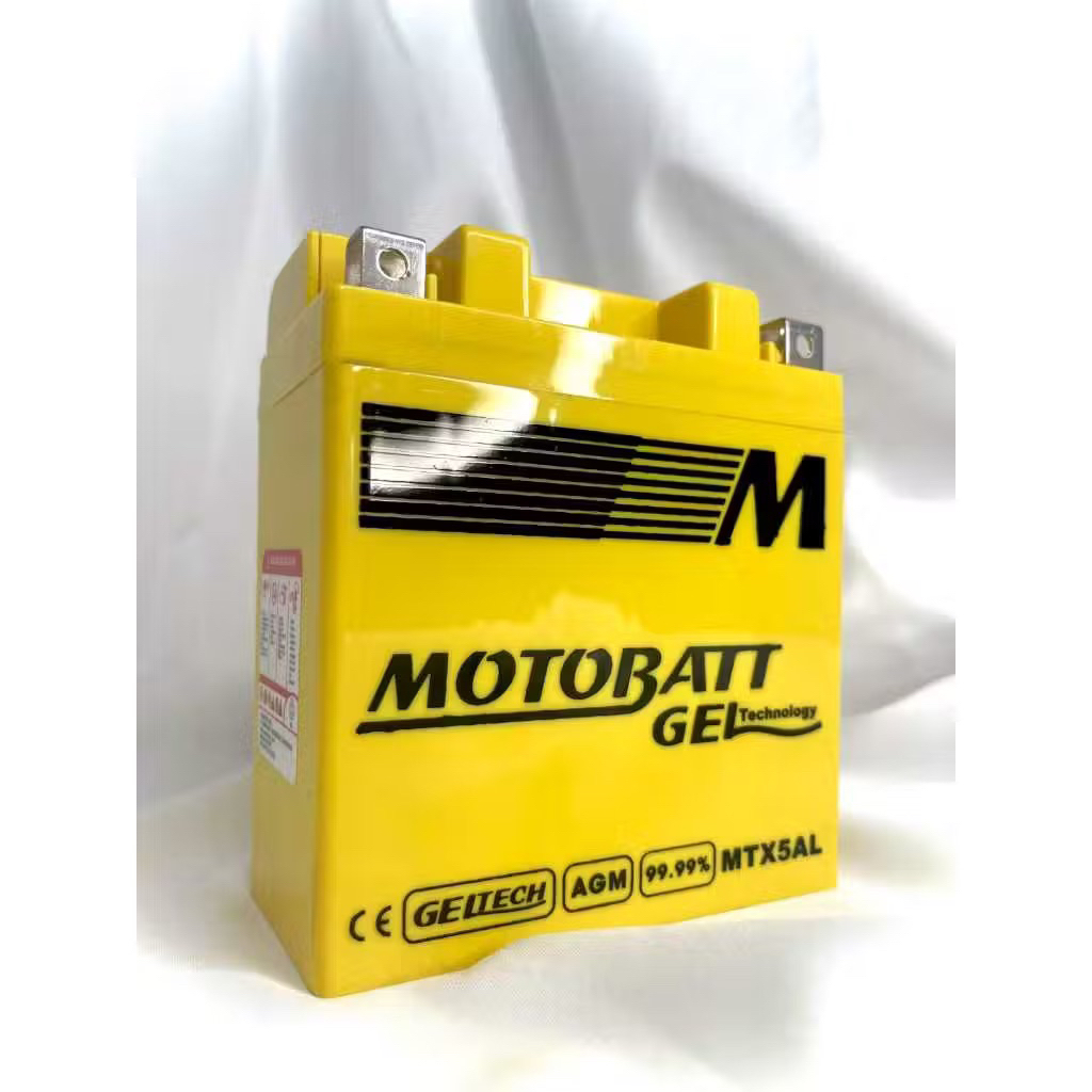 Aki kering Yamaha F1Z Motobatt MTX5AL aki motor cocok untuk FIZR / VEGA SERIES / crpyton / sigma dll