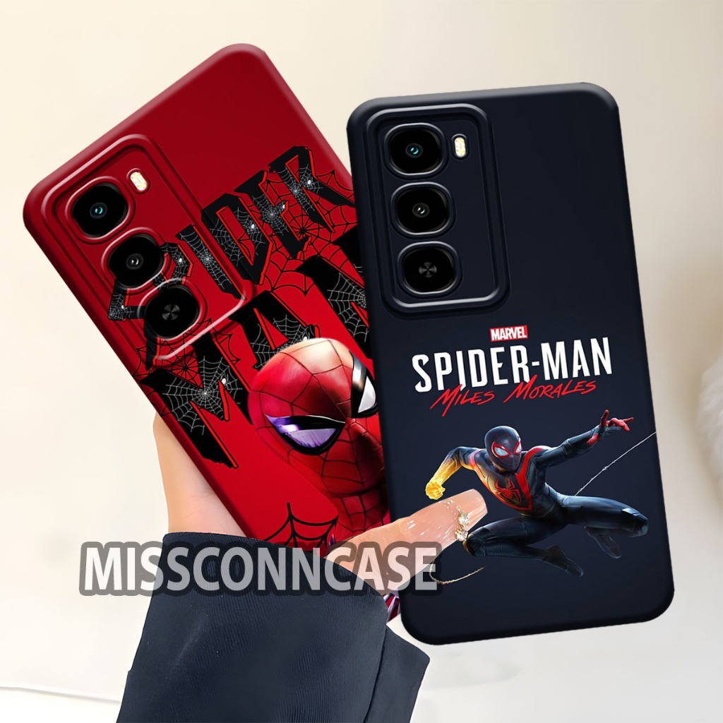 Softcase ITEL CITY 100 Motif Kartun SpiderMan - Case Hp Lentur Prokamera - Case Kekinian - Case Cowo