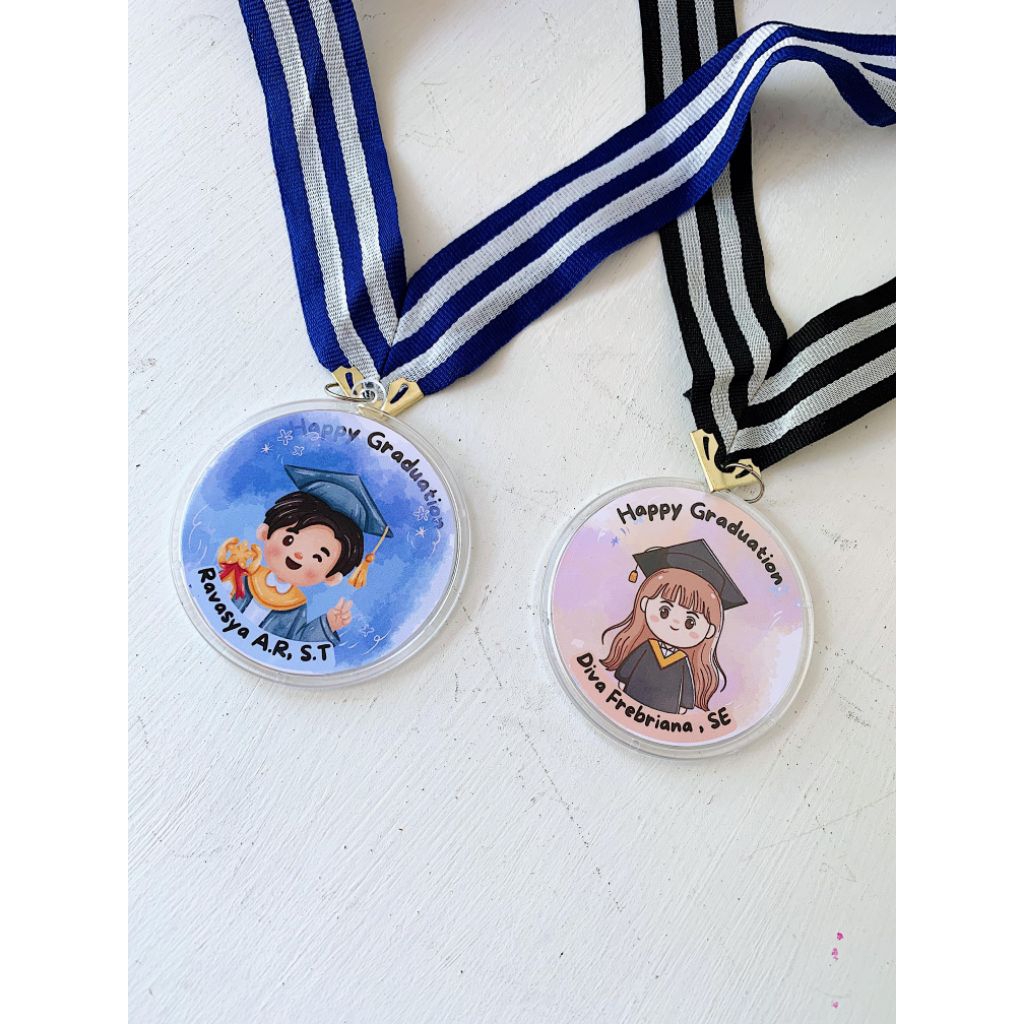 Medali Wisuda - Kado Medali - Gift Lucu