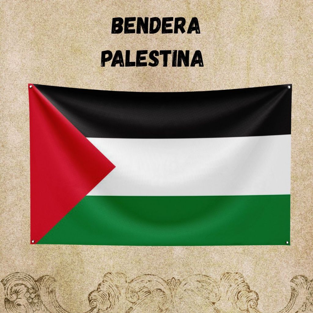 BENDERA PALESTINE/ MINI VERSION/ BENDERA PALESTINA/ FEREE PALESTINE/ BENDERA MOTOR