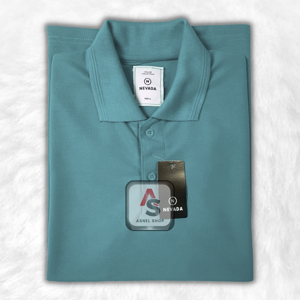16 Warna Kaos Polo Nevada / Paraque Polos Matching Pria Dewasa | Polo Shirt Lengan Pendek Unisex Cow