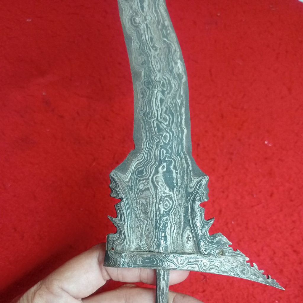 keris omyang jimbe Luk 5 pamor pedaringan kebak