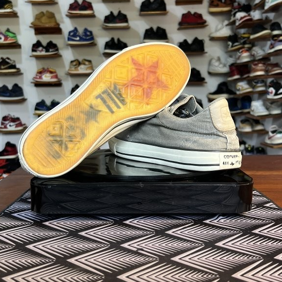 45 - Converse X John Varvatos JV Ox Burnished Slip Gray Canvas