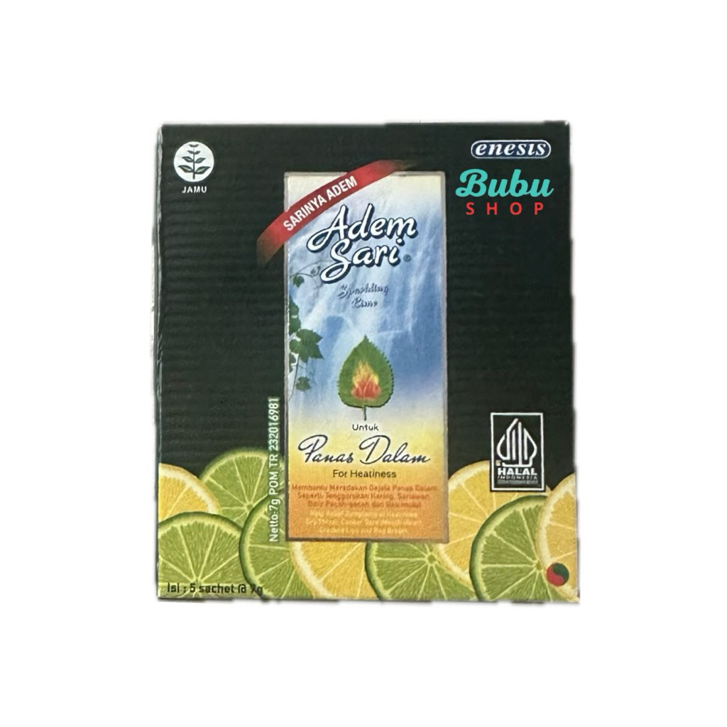 

Adem sari panas dalam (5sachet/pack)
