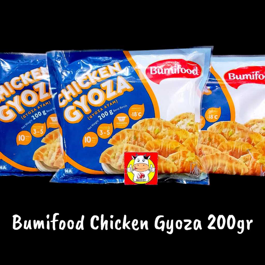 

BUMIFOOD CHICKEN GYOZA 200GR - FROZEN FOOD - BRONTZ JOGJA