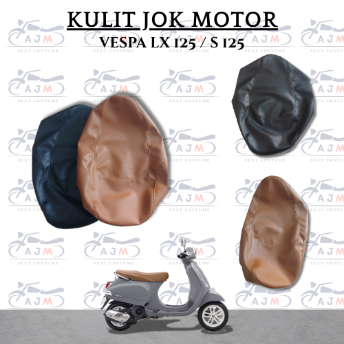 Kulit Jok Motor Vespa LX 125 & S 125 – Jok Motor Premium Elegan & Awet