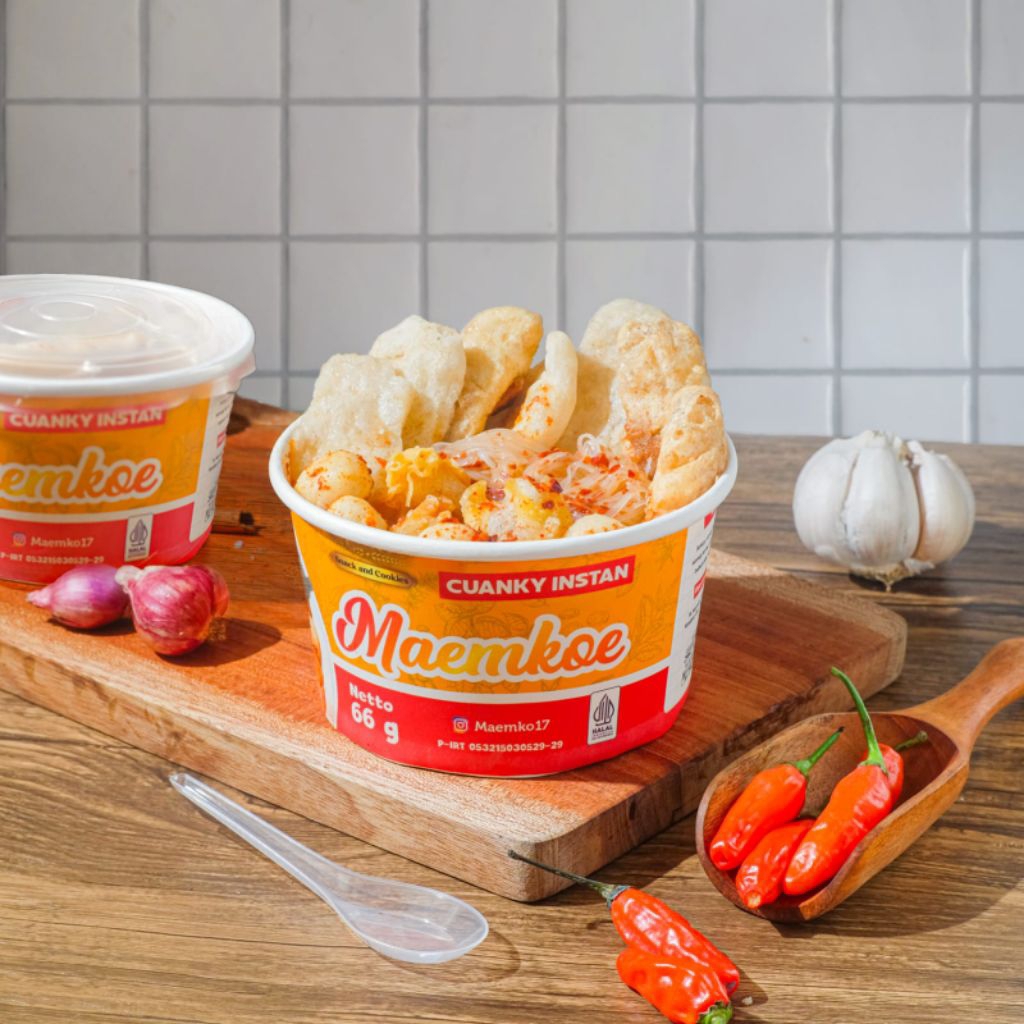 CUANKI INSTAN BY MAEMKOE CEMILAN JAJANAN OLEH-OLEH UMKM KHAS KARAWANG