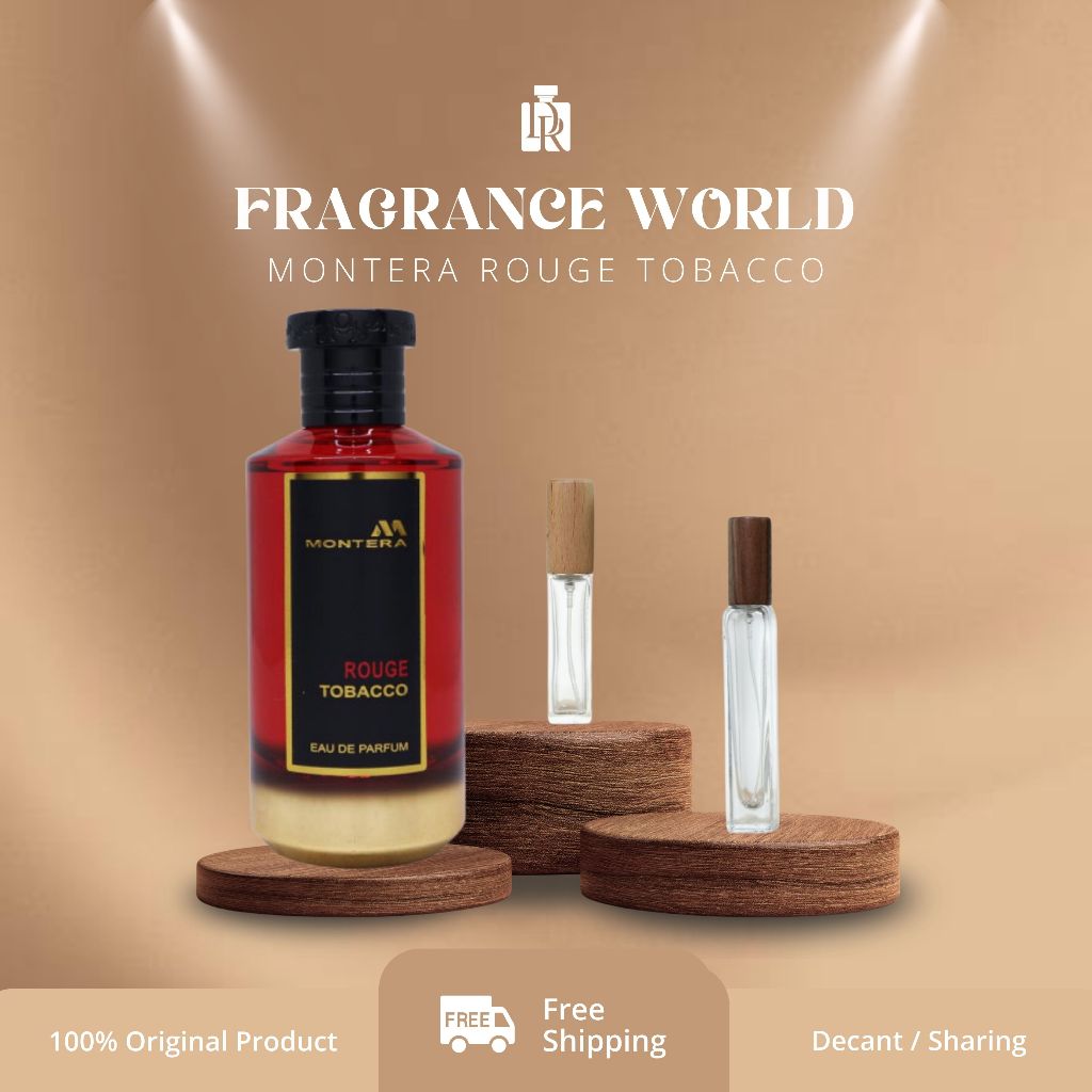 Decant Parfum Fragrance World Montera Rouge T*bco for Unisex