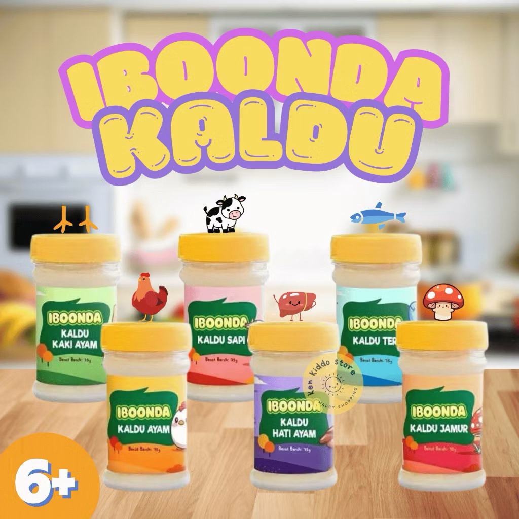 

IBOONDAA Kaldu Mpasi Kaldu Bayi Non MSG/Kaldu Mpasi Bayi/Kaldu sehat