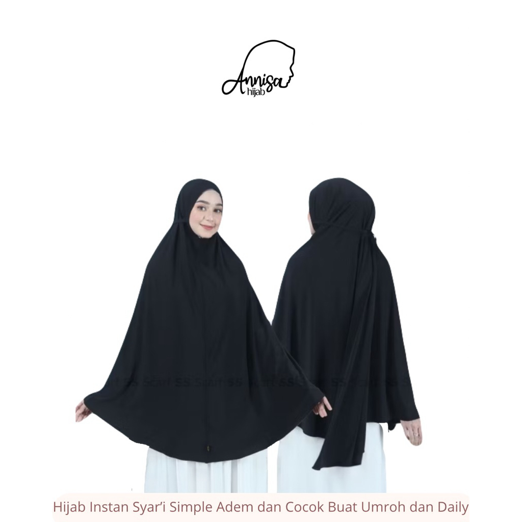 Jilbab Jersey Jumbo Non Pad Maryam 5L