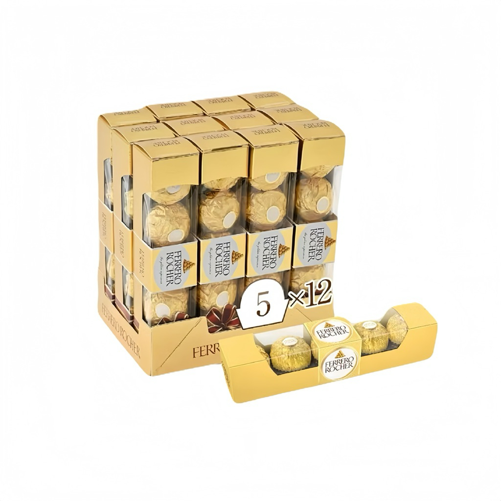 

coklat rocher ferrero premium 1 box isi 12 pack | coklat premium | camilan