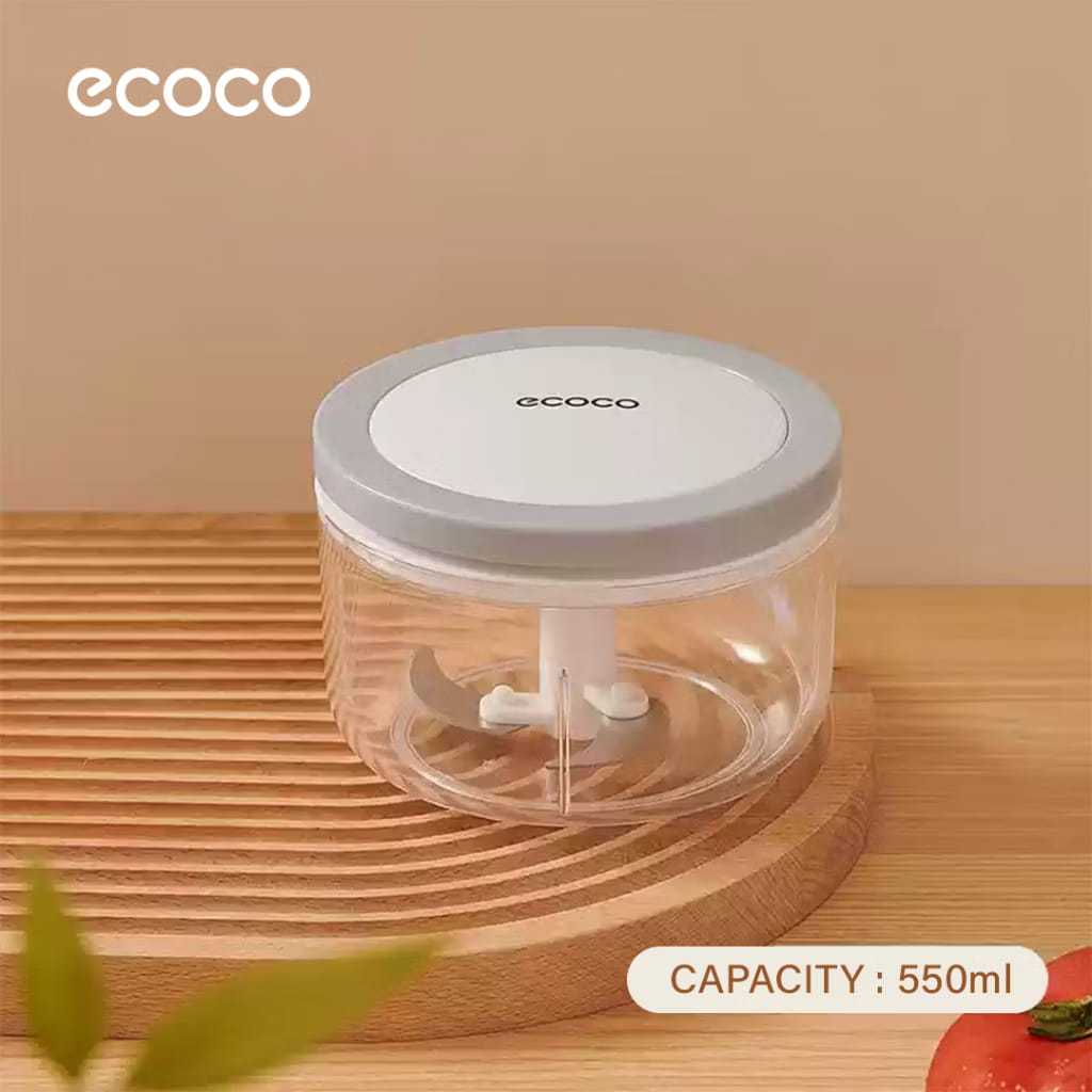 ECOCO Multifunctional Food Processor - Chopper grinder manual penggiling bumbu daging