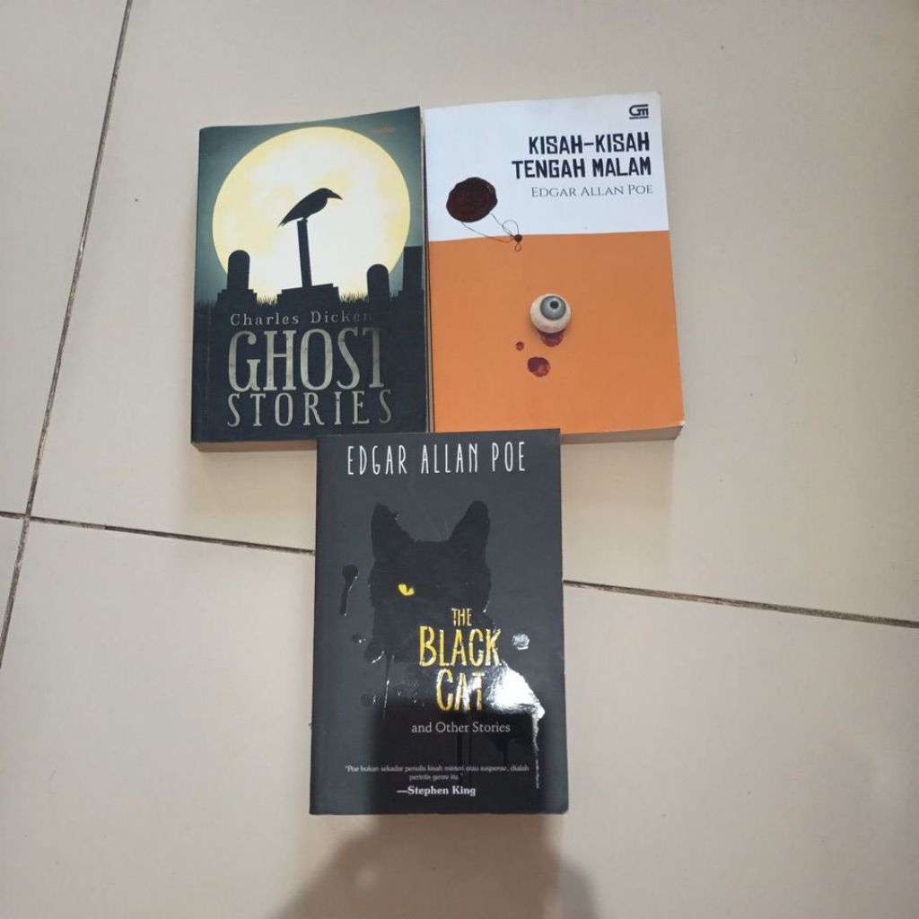 The Black Cat, Kisah Kisah Tengah Malam Edgar Allan Poe, Ghost Stories Charles Dickens