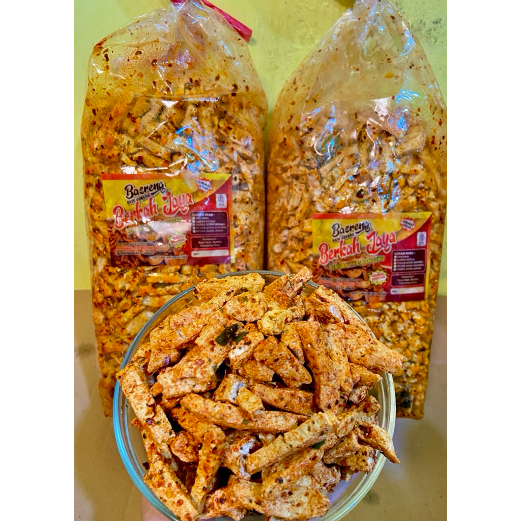 

Basreng Pedas Berkah Jaya All Varian 2kg ( 1Ball ) Snack Pedas