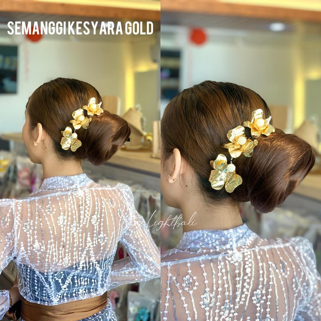 STARLIGHT BALI - Semanggi Kesyara/Semanggi Gold/ Aksesoris Rambut / Semanggi Bali / Aksesoris Bali