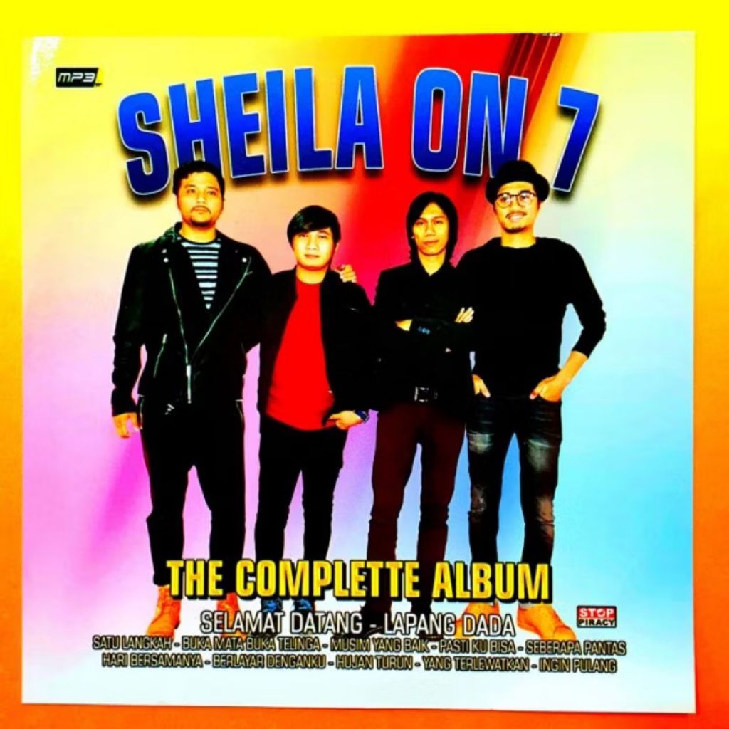 KASET AUDIO MUSIK MP3 ALBUM SHEILA ON 7 & ANJI - LENGKAP ISI 150 JUDUL LAGU INDO TERPOPULER - KASET 