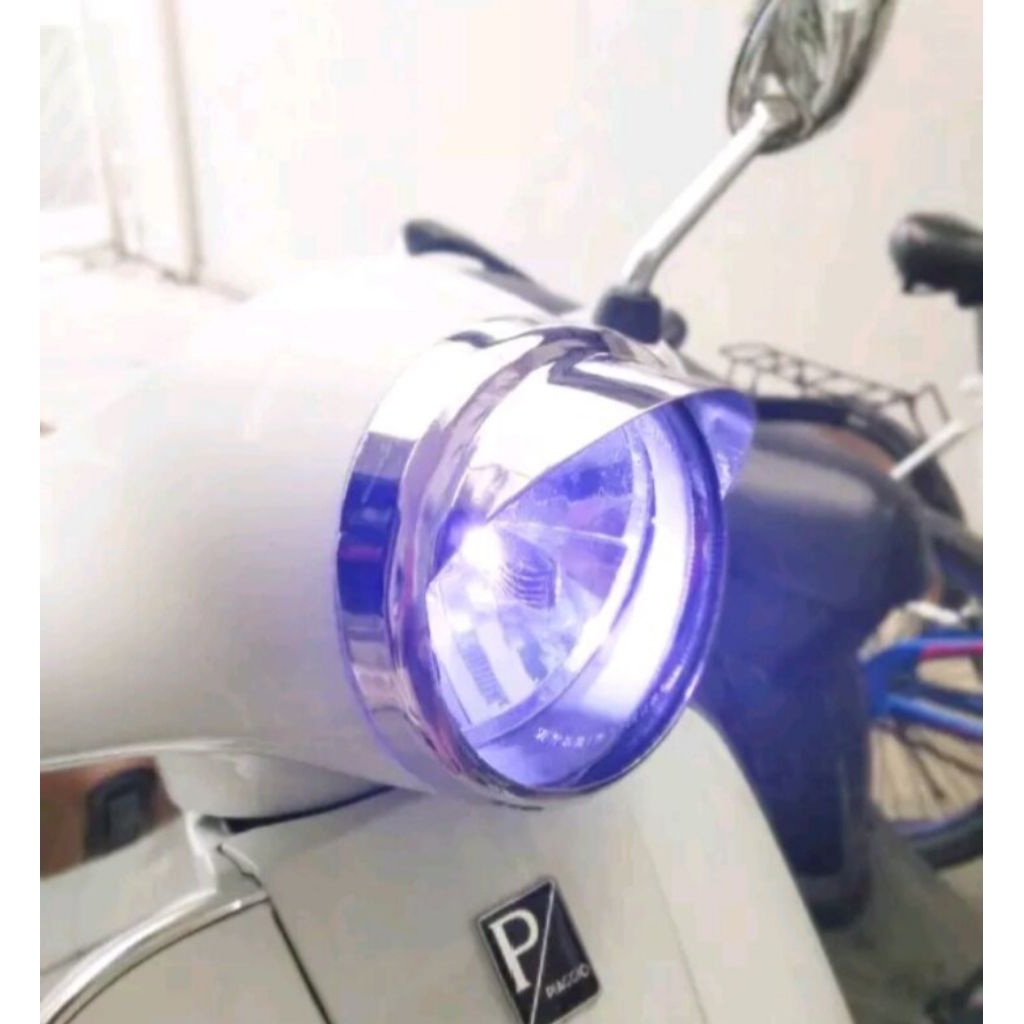 Petlamp Vespa LX 125 LX 150 iget 2v 3v - topi lampu Vespa - aksesoris vespa