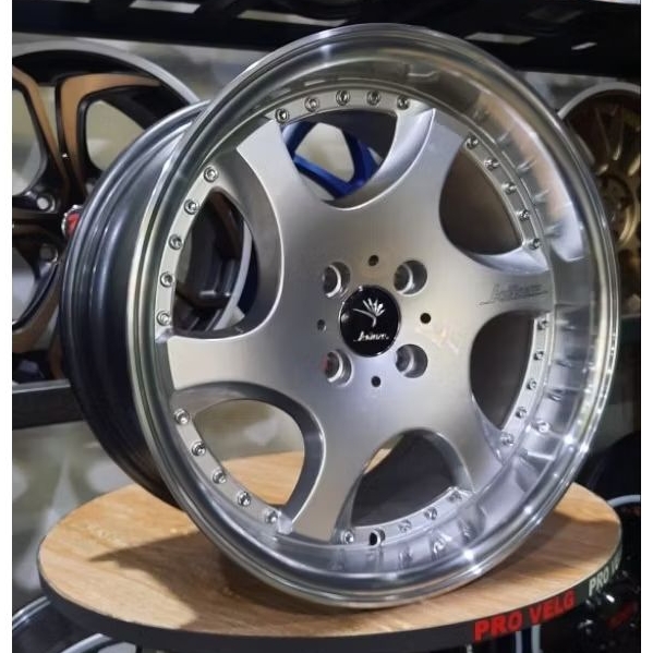 Velg Mobil Ring 16 Celong/Belang PCD 4×100 Rep. Kranze Racing Wheel Brave 6061