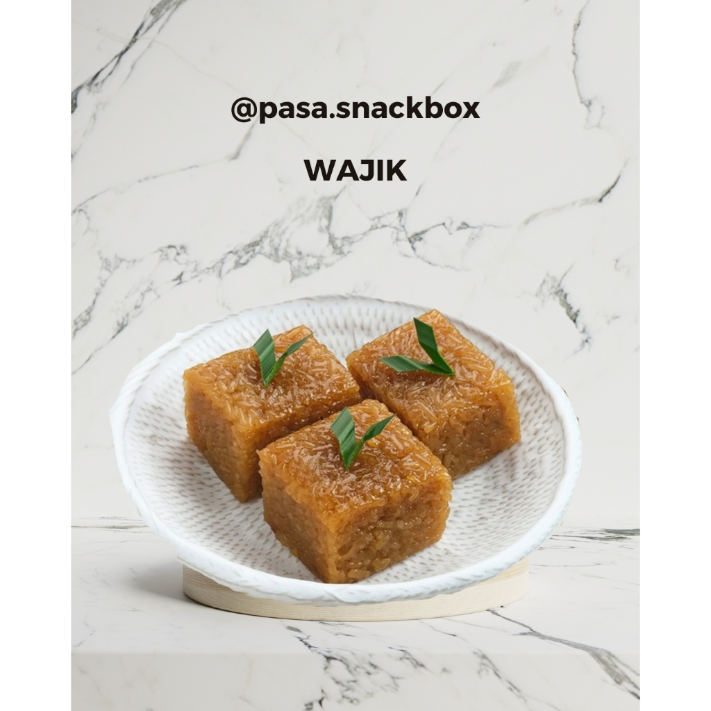 

Wajik - PASA Snack box Jajanan pasar tradisional, Snack meeting, Arisan, Hampers