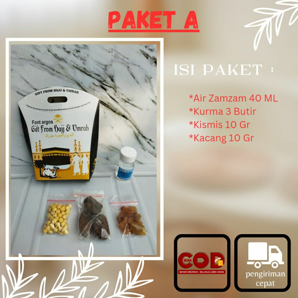 

Oleh-Oleh Haji Umroh Paket Hemat dan Kumplit / Souvenir Haji Umroh Murah