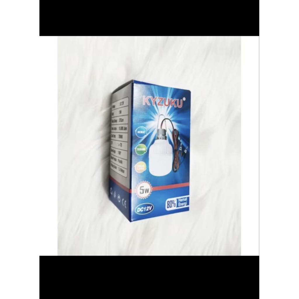 lampu aki 12v 5 watt
