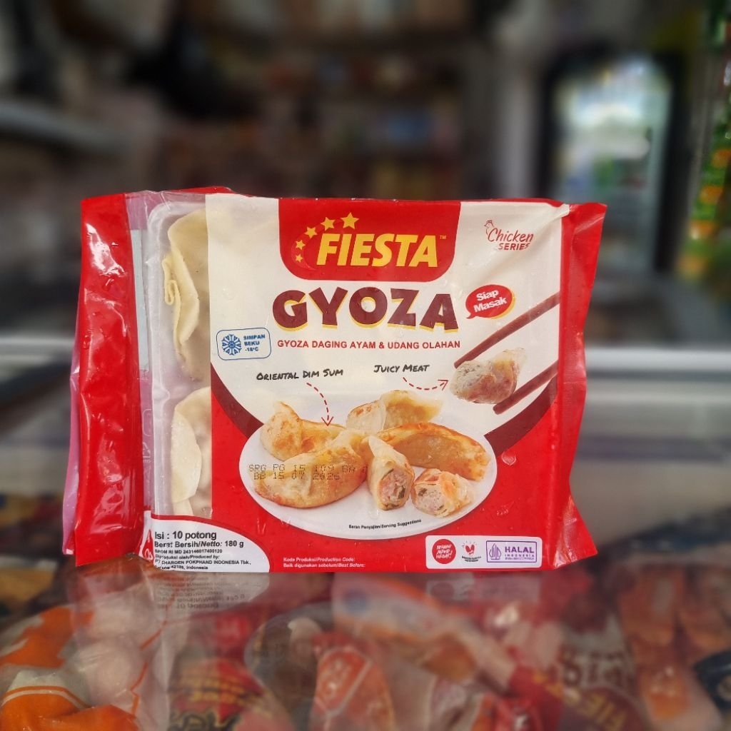 

Fiesta Gyoza Daging Ayam & Udang isi 10