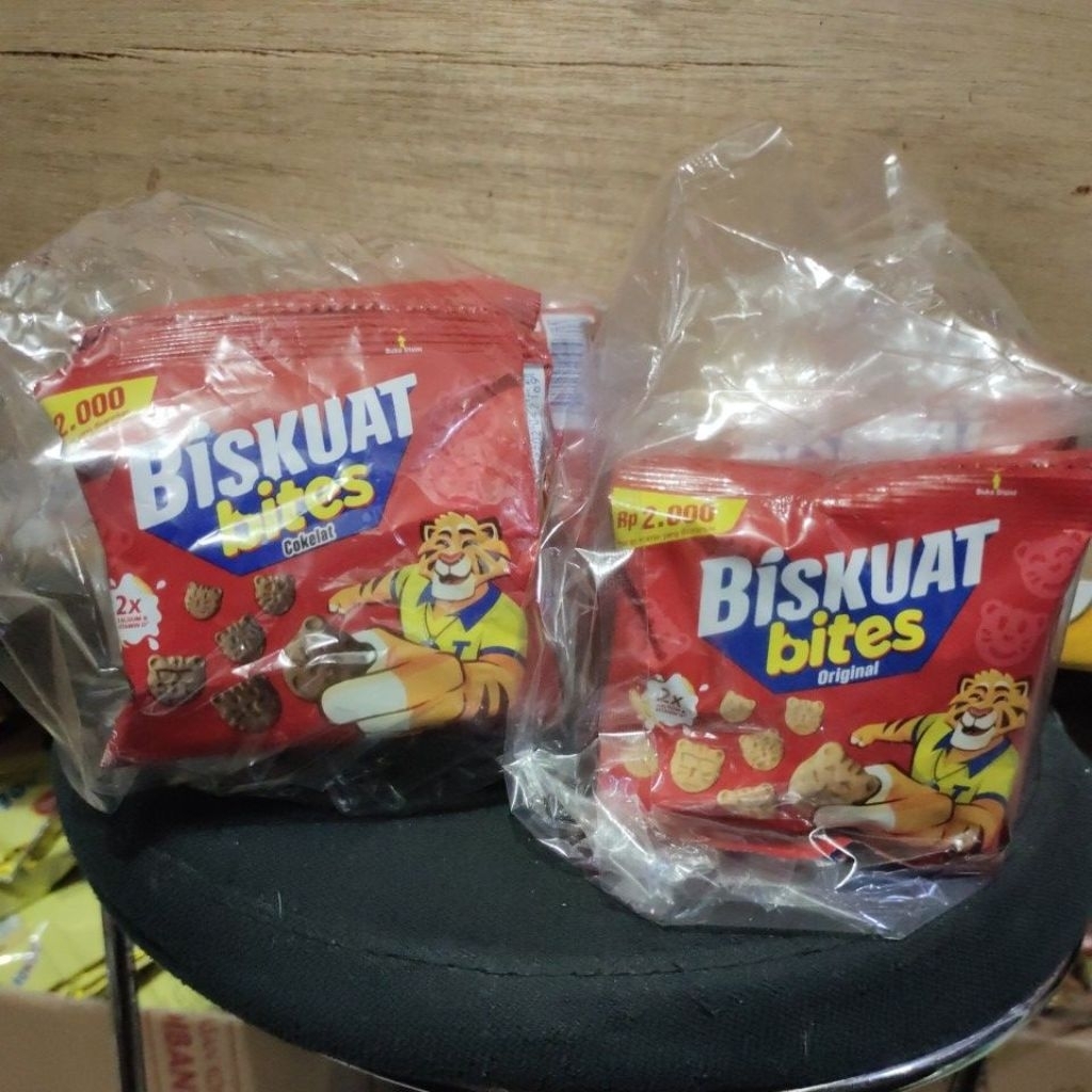 

Biskuat bites sachet, 1pack isi 10sachet@18gr