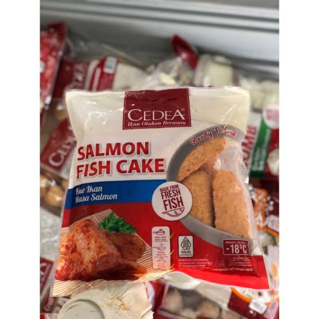 

Cedea Salmon Fishcake 480 gr (Frozen Food)