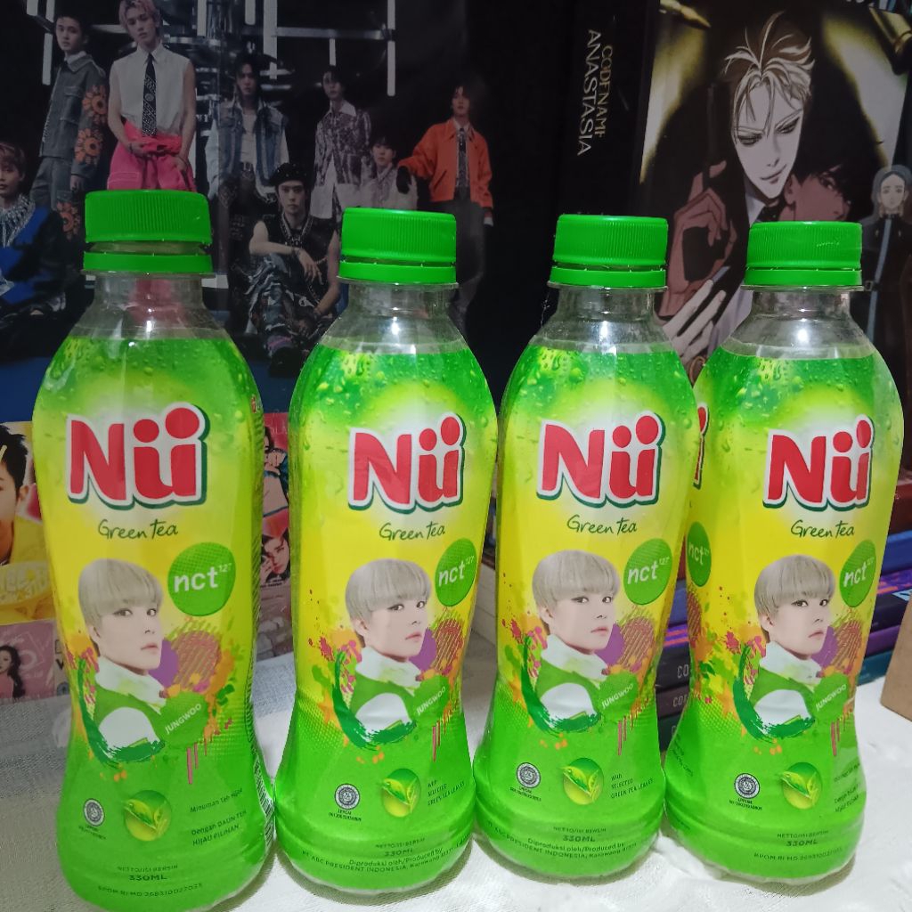 

NU GREENTEA JUNGWOO VERSION 4 PCS