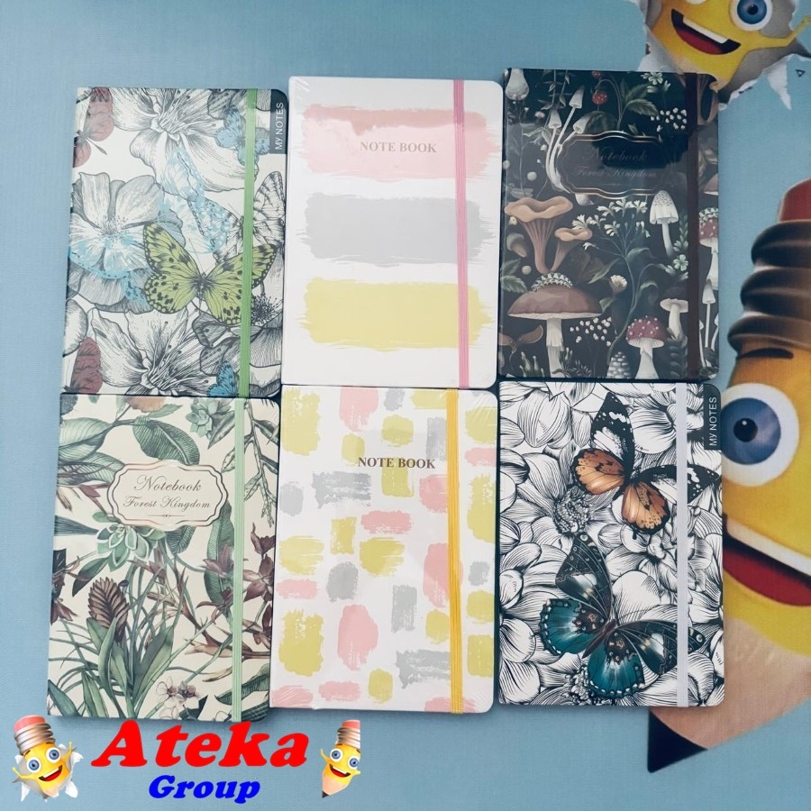 

[1 PCS] NOTEBOOK A5 TALI NO.6037 NO. 6038 BUKU CATATAN